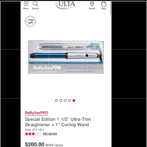 FlatIron & CurlingWand BabyLissPro Special Edition